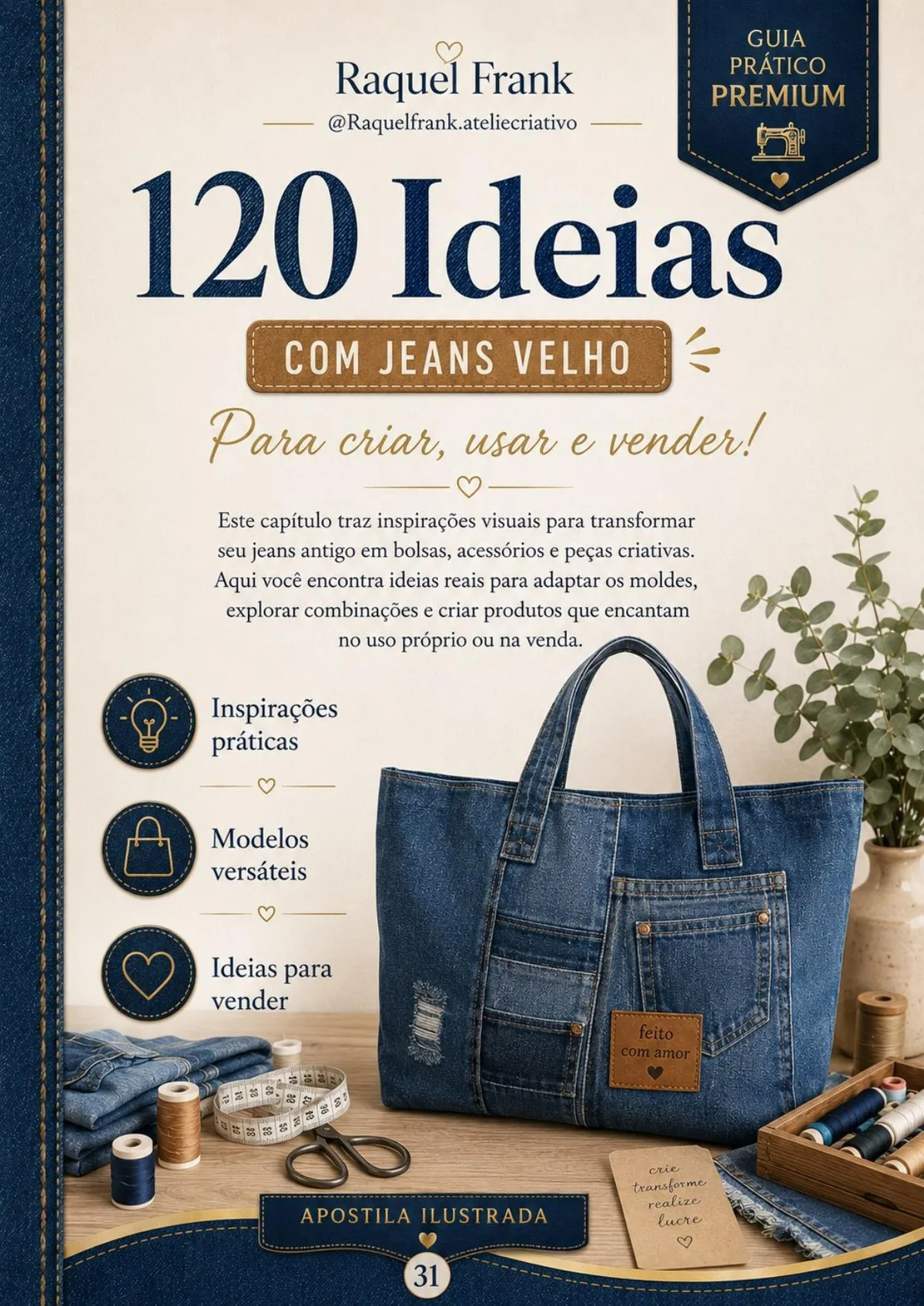 120 Ideias com Jeans