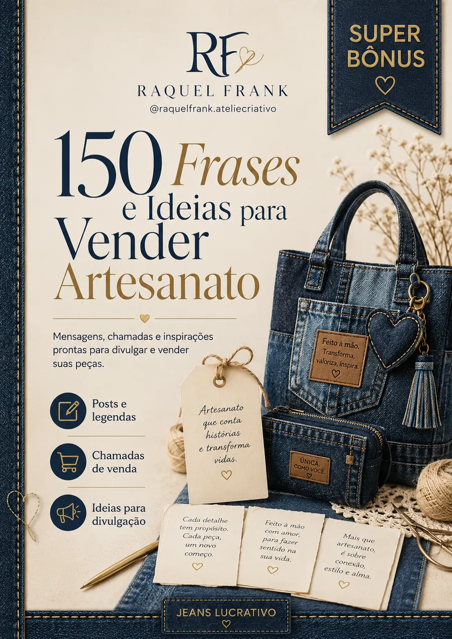 Super bônus: 150 frases e ideias para vender artesanato